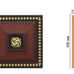 Вставка цветная DECOMASTER D209-52 (100*100*22мм)