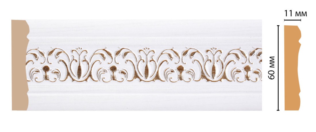 Молдинг DECOMASTER 164-118 (59*11*2400мм)